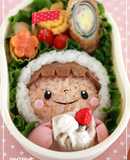 キャラ弁☆市販のシューマイでケーキ？！