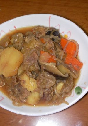 甘いのにカロリーがおさえた肉じゃが-レシピのメイン写真