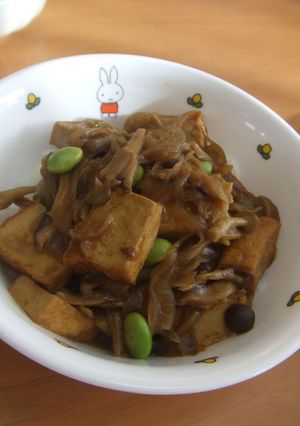 厚揚げときのこのカレー-レシピのメイン写真