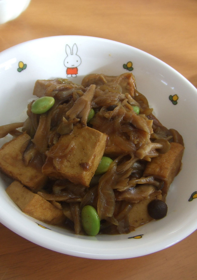 厚揚げときのこのカレー-レシピのメイン写真