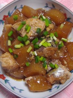大根とさば缶の煮物-レシピのメイン写真