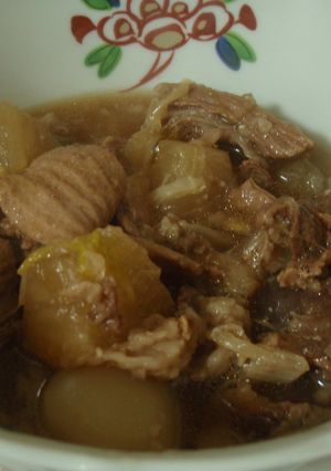 牛筋煮込み（ホルモン入り）-レシピのメイン写真