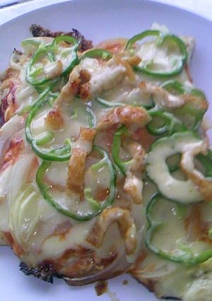 胸肉が生地！簡単ヘルシー節約☆チキンピザ-レシピのメイン写真