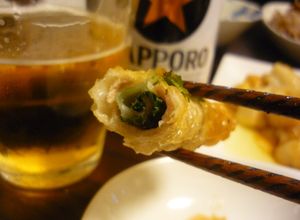 ビール多めに♪豚シソクルクル餃子-レシピのメイン写真