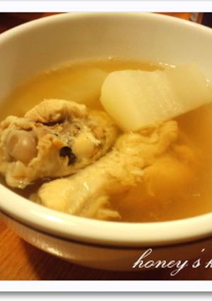 手羽元ダシのスープ-レシピのメイン写真