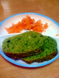 離乳食後期〜野菜のケーキ-レシピのメイン写真