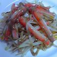簡単もやしとかにかまの和え物♪