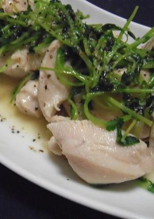 節約簡単！鶏ムネ肉しっとりワイン蒸し★-レシピのメイン写真
