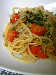 しらすとミニトマトのパスタ-レシピのメイン写真