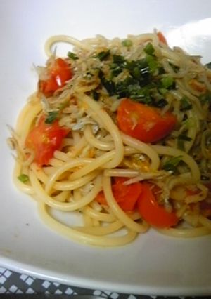 しらすとミニトマトのパスタ-レシピのメイン写真
