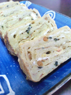 ☆簡単味付け☆お茶漬けの素で卵焼き☆-レシピのメイン写真