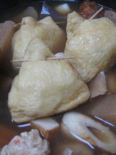 うどん巾着♪おでんに-レシピのメイン写真