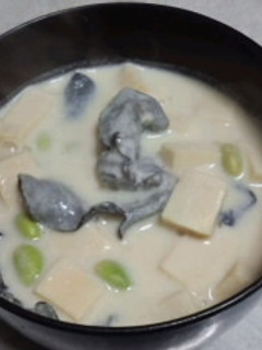 ヘルシー♪酒粕と豆乳のスープ-レシピのメイン写真