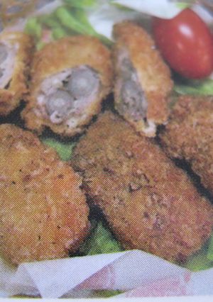 豚もも肉とごぼうの巻きフライ-レシピのメイン写真