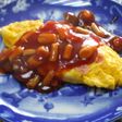 お弁当おかず*デミ風ソースかけオムレツ