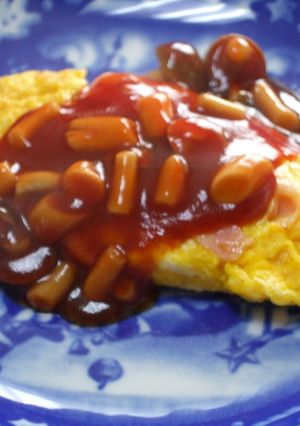 お弁当おかず*デミ風ソースかけオムレツ-レシピのメイン写真