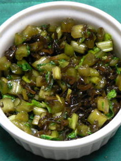 菜飯の素、大根の葉と塩昆布の浅漬け-レシピのメイン写真