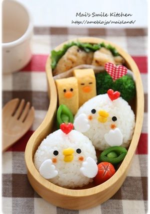 まんまる♪にわとりちゃん＊キャラ弁-レシピのメイン写真