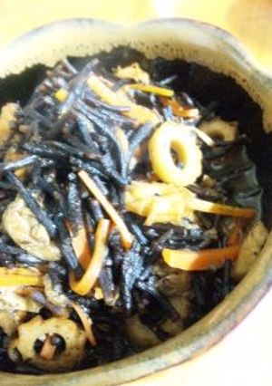 ひじきの煮物-レシピのメイン写真