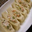 高野豆腐の野菜たっぷり挟み煮♪