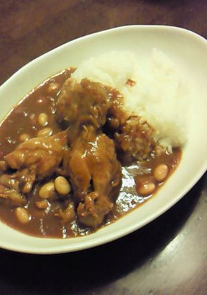 手羽元とお豆のトマト煮込み-レシピのメイン写真