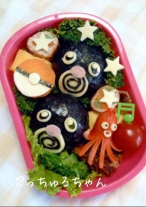 ＊キャラ弁＊ ポケモン ニョロモ☆-レシピのメイン写真