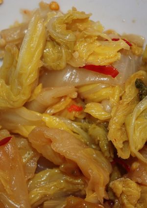 白菜の甘酢チーズあえ-レシピのメイン写真