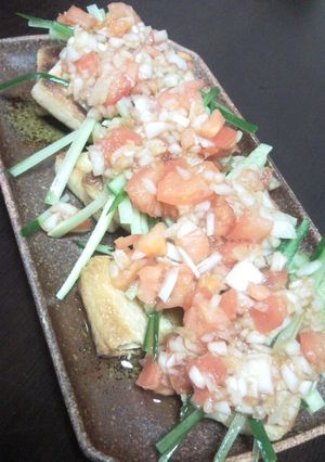 和と伊の融合☆食べるトマトドレッシング-レシピのメイン写真