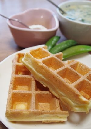 定番のふわかるワッフル♪-レシピのメイン写真