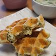 米粉でサクサク♪お食事ワッフル
