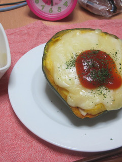 ひき肉とかぼちゃの豆乳クリームグラタン-レシピのメイン写真