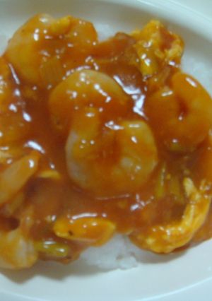子どもも食べられる♪辛くないエビチリ-レシピのメイン写真