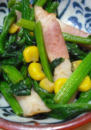 ★お弁当に★ほうれん草のバター醤油炒め-レシピのメイン写真
