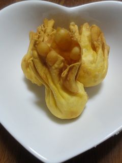 簡単☆じゃがチーズの揚げワンタン-レシピのメイン写真
