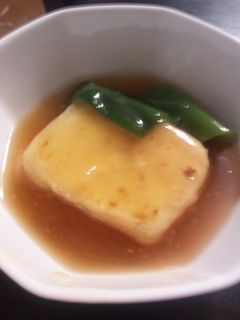 揚げない!揚げだし豆腐風の和風あんかけ-レシピのメイン写真