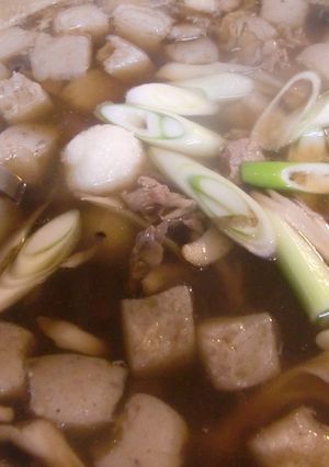 郷土料理のMIX鍋(芋煮&だまこ)-レシピのメイン写真