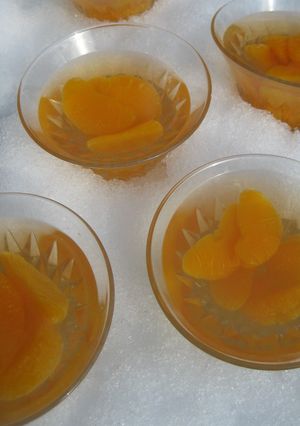 みかん缶ゼリー　待てない人の作り方-レシピのメイン写真