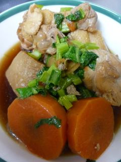 鶏手羽と大根の甘辛煮-レシピのメイン写真