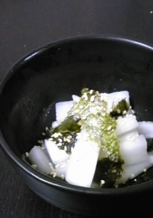 だいこんと味付けのりのナムル風-レシピのメイン写真