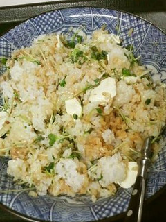 クリームチーズとわさび醤油の混ぜご飯☆-レシピのメイン写真