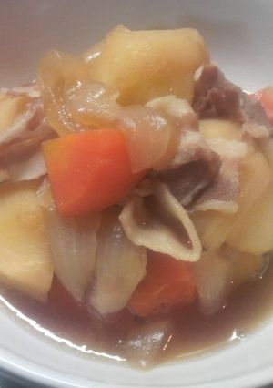 簡単♪我が家の肉じゃが(豚肉)☆-レシピのメイン写真