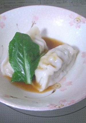水餃子梅とノンオイル青じそ味-レシピのメイン写真