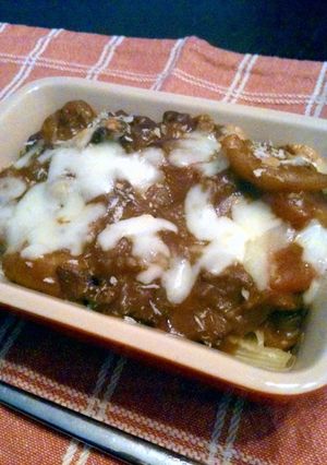残りのもののハヤシライスでグラタン♪-レシピのメイン写真