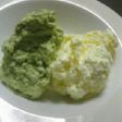 簡単にアイスを作っちゃおう☆バニラ&抹茶☆