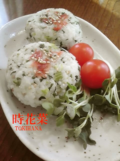 セロリの葉でおにぎり-レシピのメイン写真