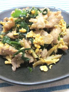 お弁当にも★豚ニラ卵炒め-レシピのメイン写真