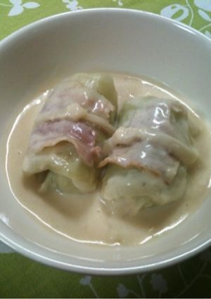 ☆クリームソースのロールキャベツ☆-レシピのメイン写真