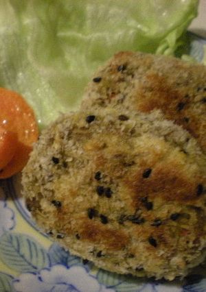 さつま芋＆金平ごぼう焼きコロッケ-レシピのメイン写真