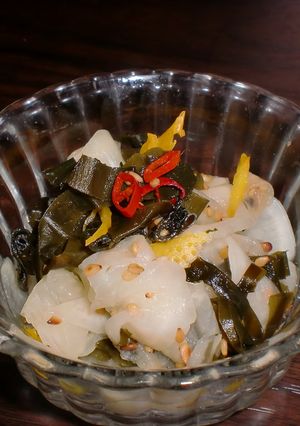 お弁当にも！ごま昆布風味ゆず大根-レシピのメイン写真