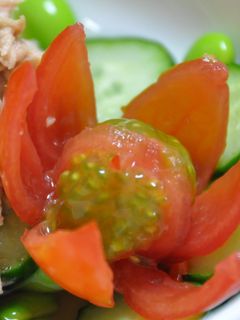 ミニトマトの花☆飾り切り-レシピのメイン写真